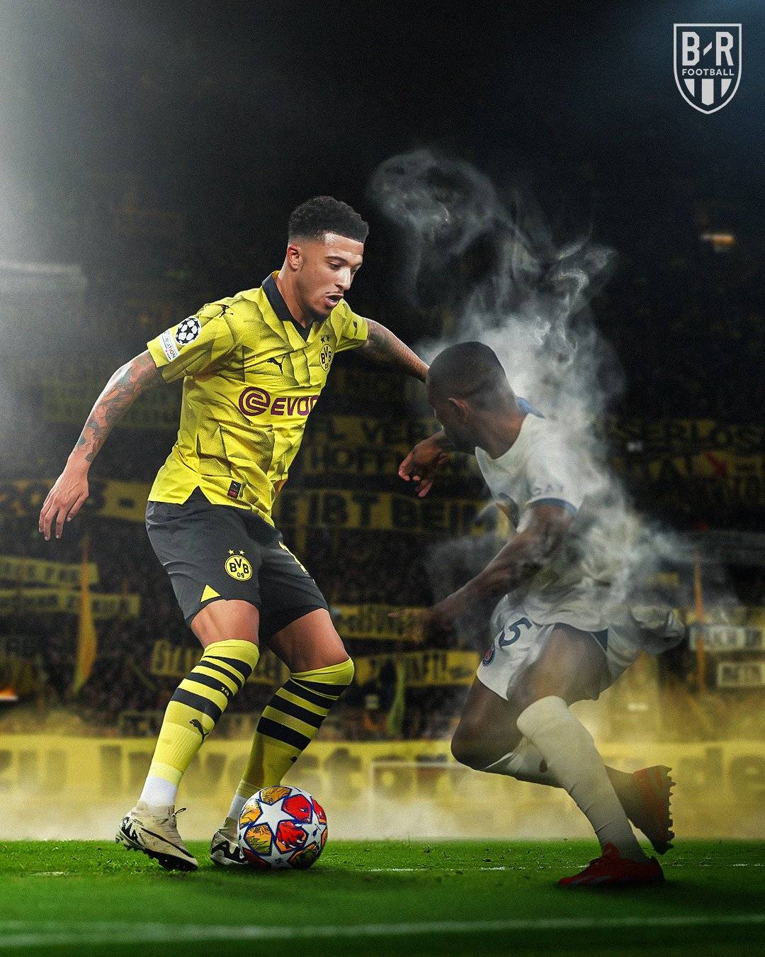 多特蒙德鏖战马赛，德布劳内高光表现的简单介绍