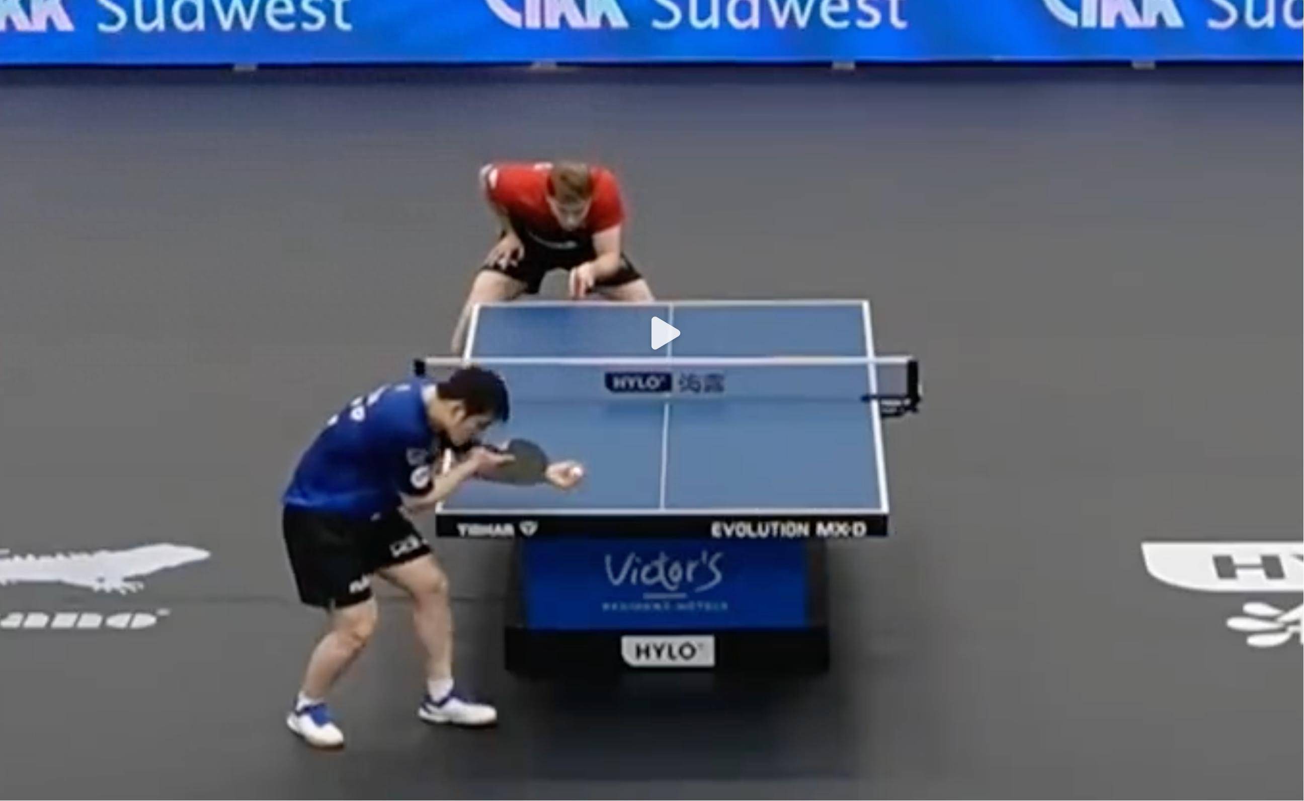 瑞典乒乓球队碾压英国乒乓球队，奥恰洛夫统治全场的简单介绍